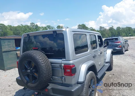 2021 Jeep Wrangler Unlimited Sahara Altitude 4X4 from USA, damaged, VIN 1C4HJXEN3MW628845